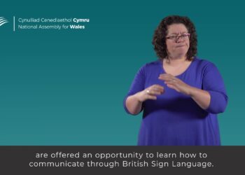 Sign language should be recognised as a first language in Wales