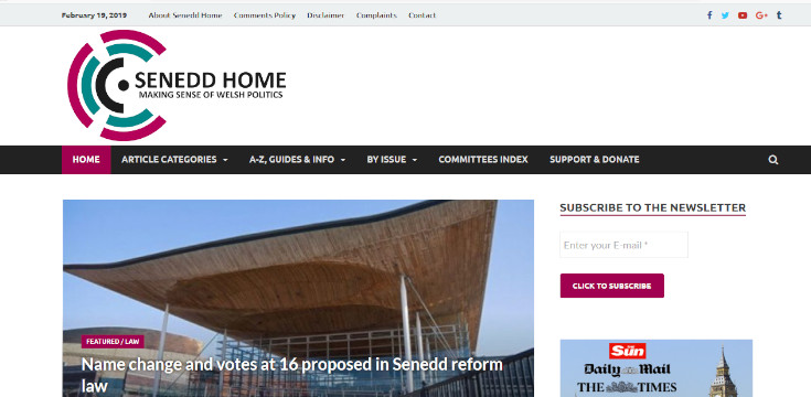 How Senedd Home Works